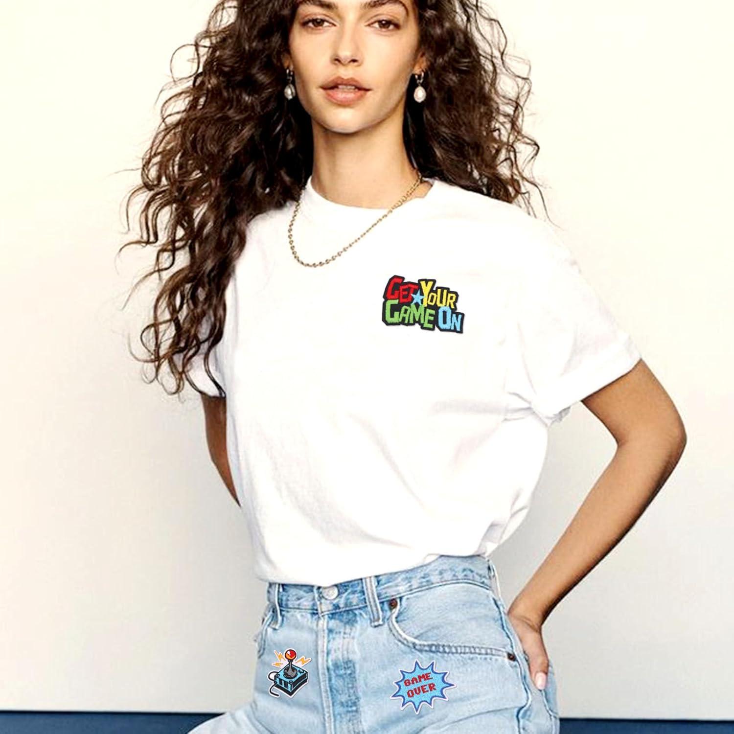 10 Parches Bordados de Videojuego LNESEAU para Ropa DIY