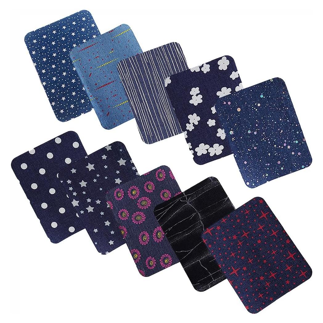 Parche de Mezclilla Paictheix 10 Hojas Planchar 12.5x9.6cm