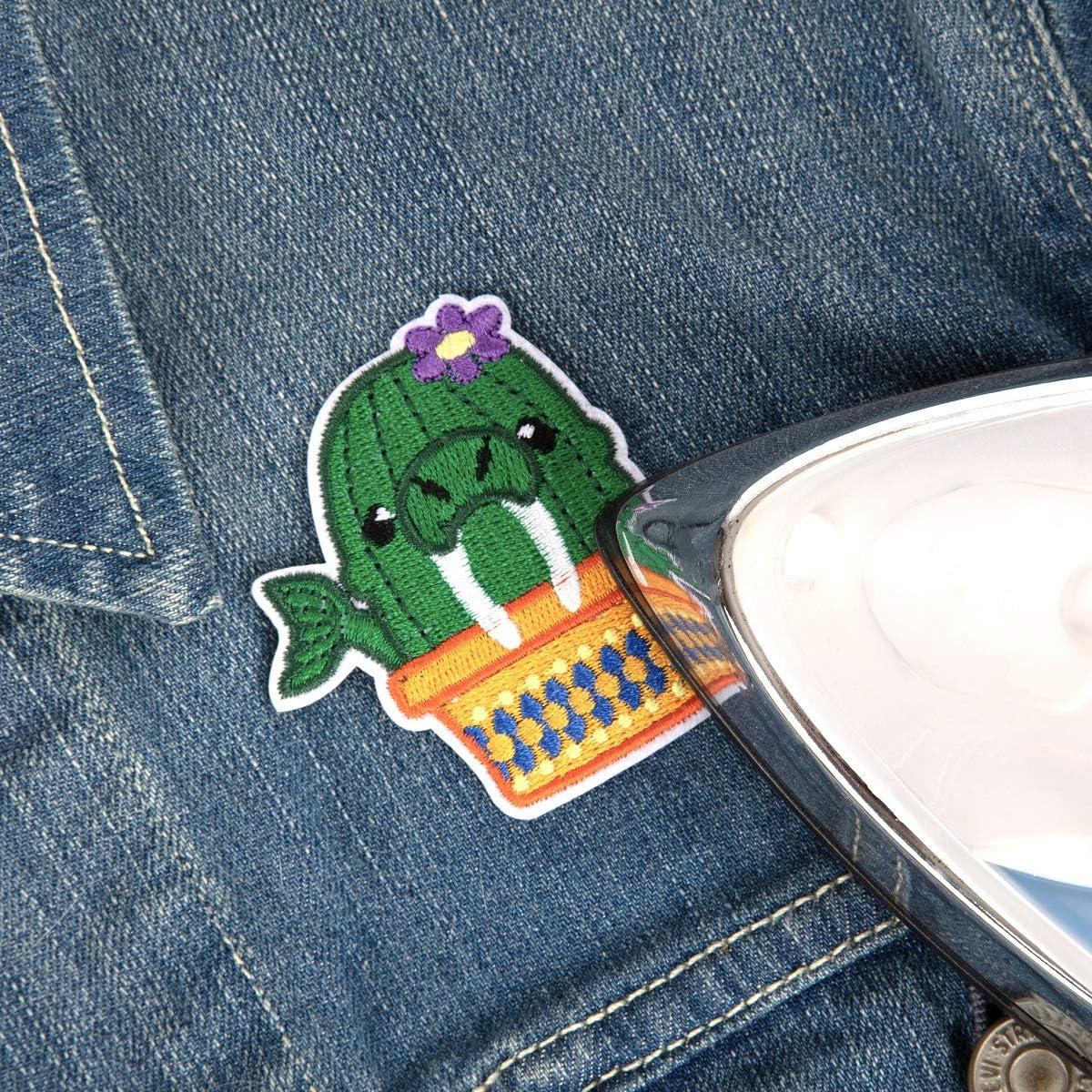 Kit de Parches de Cactus Kawaii SCS Direct - 24 Piezas