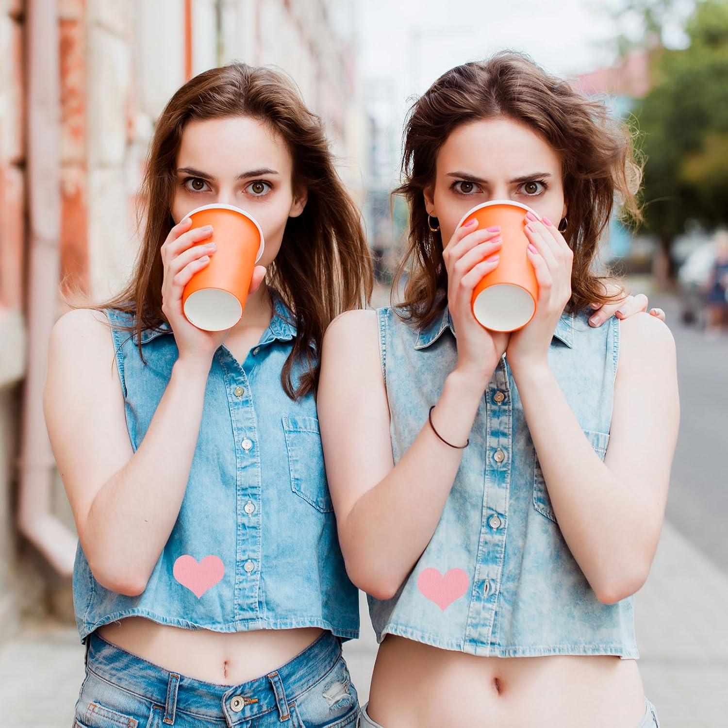 Parche Termoadhesivo PATIKIL Rosa Claro 4 Piezas 18x11 cm