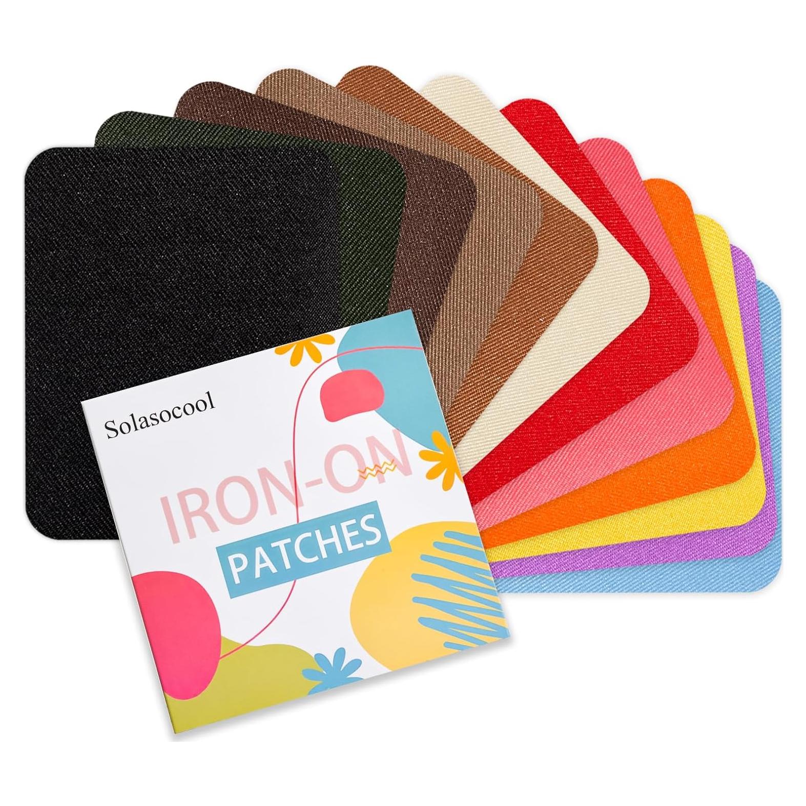 Parche Termoadhesivo Multicolor Solasocool 12 Pcs 9.5x12.5 cm