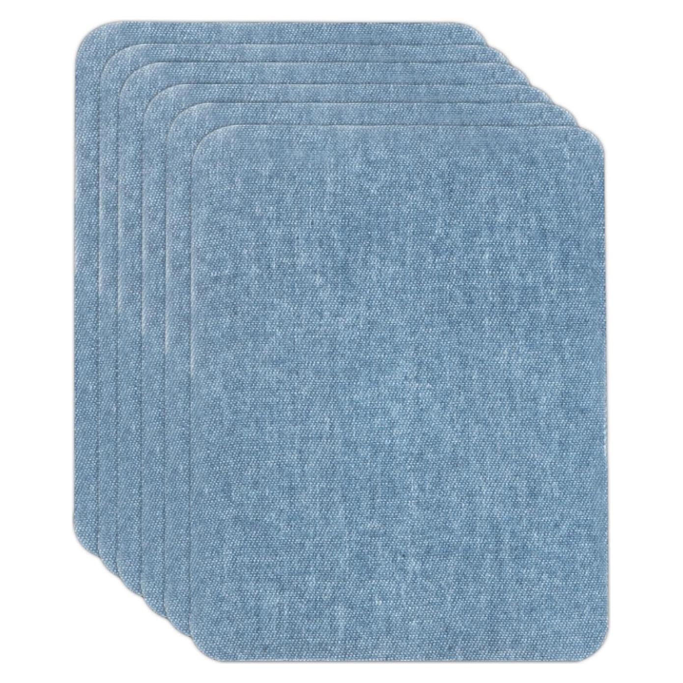 Parches de Tela Denim PATIKIL para Planchar - 6 Pcs 12.5x9.5cm