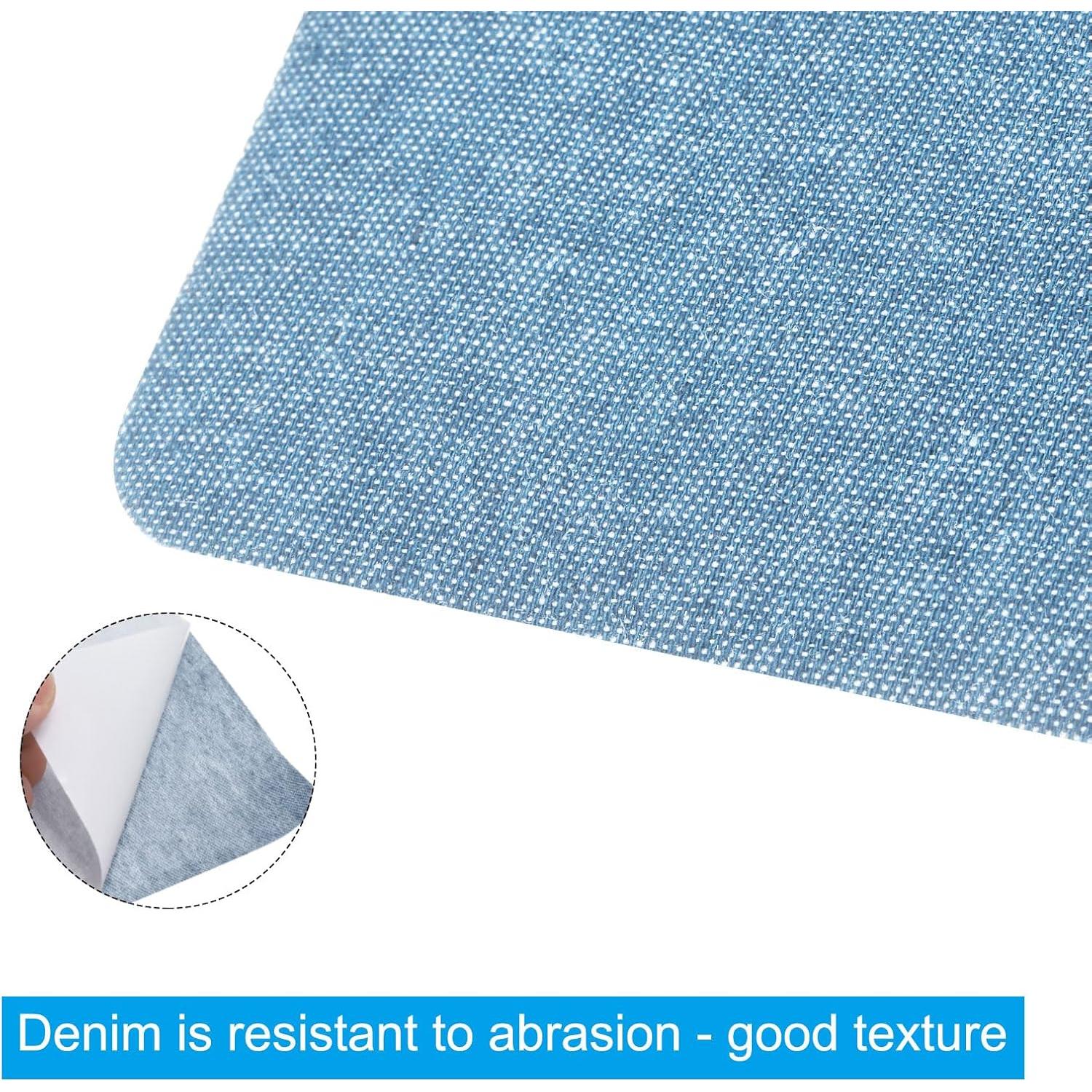 Parches de Tela Denim PATIKIL para Planchar - 6 Pcs 12.5x9.5cm
