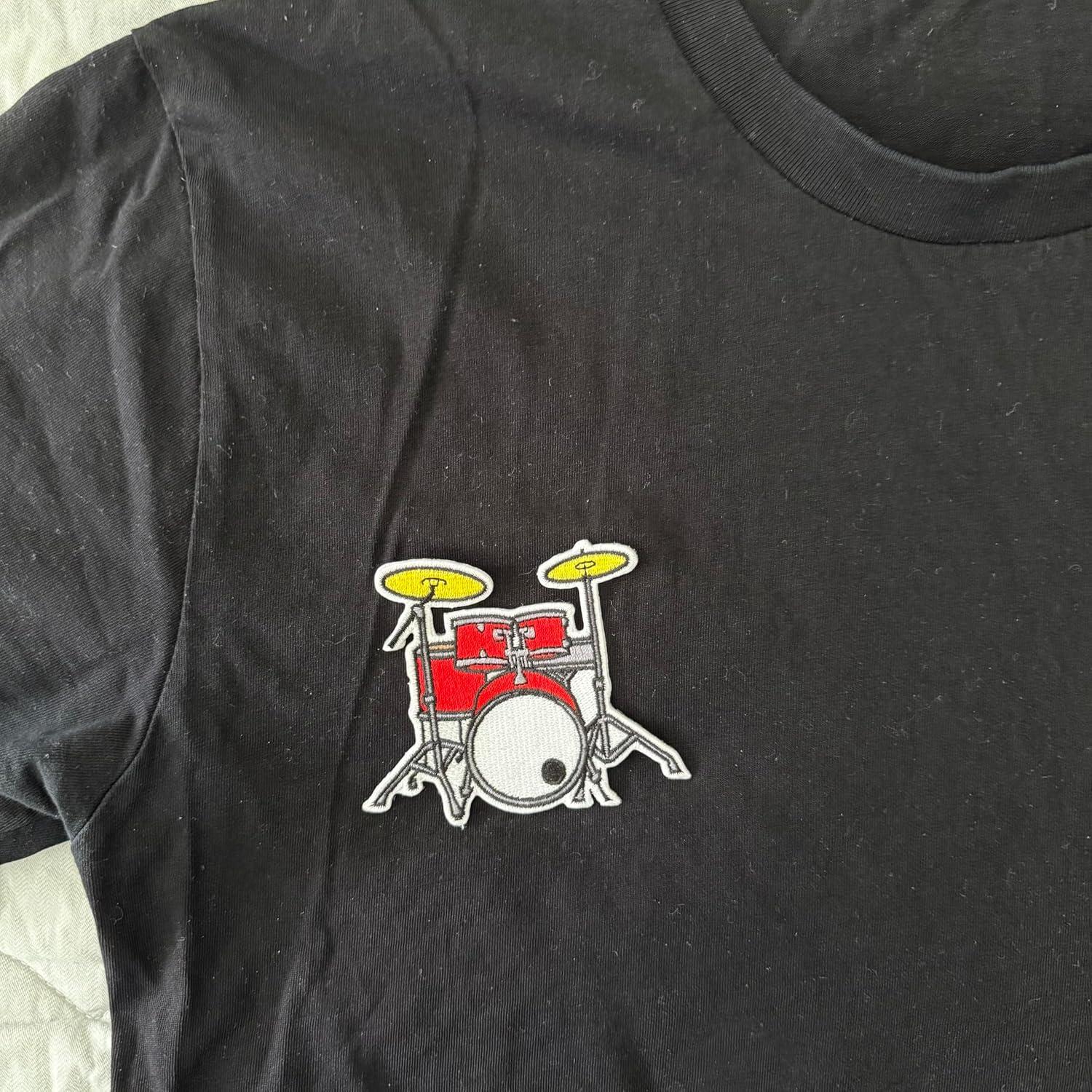 Parche Bordado Planchar 8.89 cm Genérico - Rojo/Amarillo/Negro