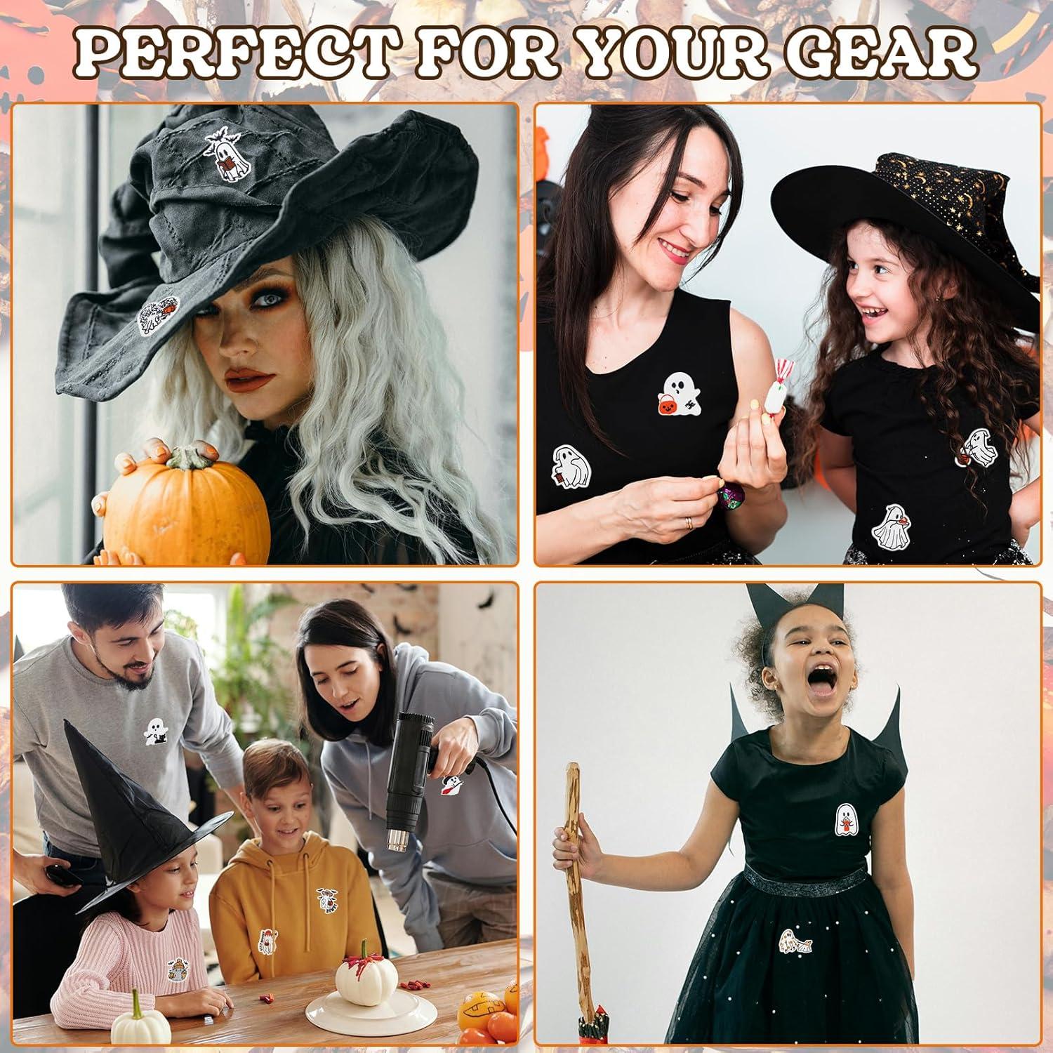 13 Piezas Parches de Planchar Halloween XMJY Coloridos