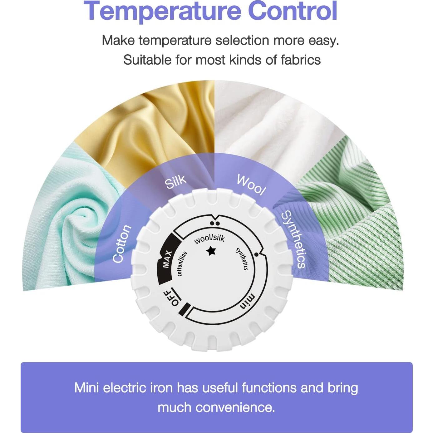 Mini Prensa de Calor Portátil 400W - Cerámica y Plástico