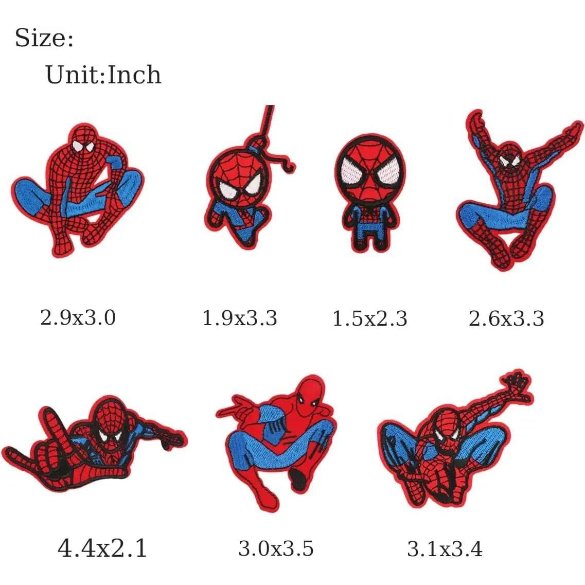 Set de 14 Parches Bordados HITOMOSU para Planchar