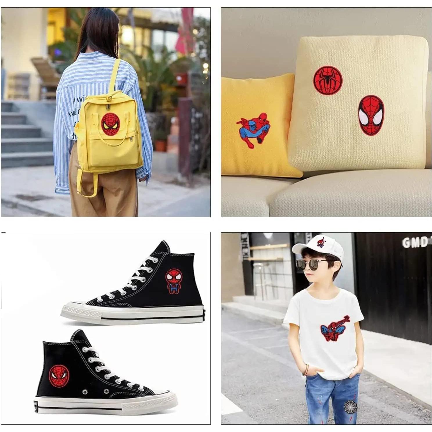 Set de 14 Parches Bordados HITOMOSU para Planchar