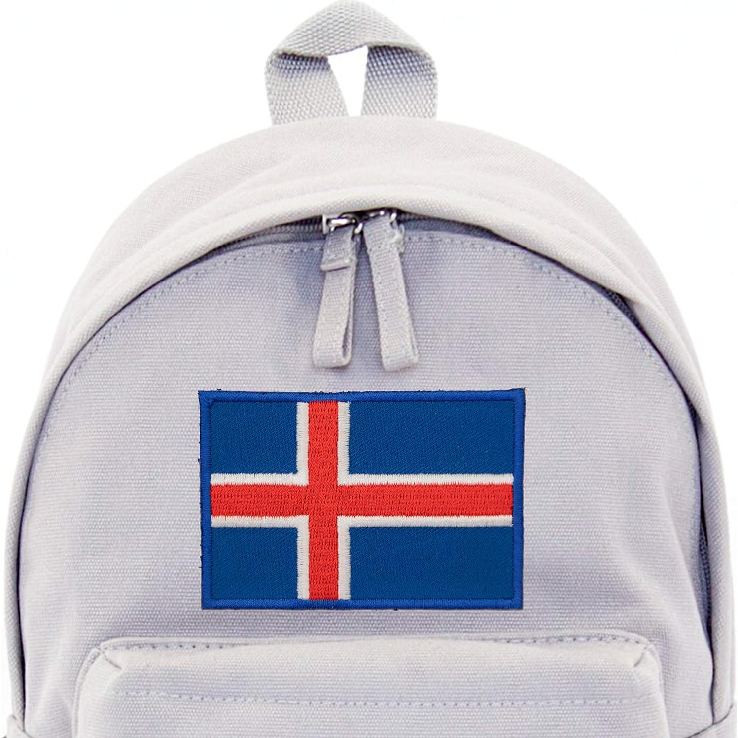 Kit Parche y Pin Bandera Islandia A-ONE - 2 Piezas