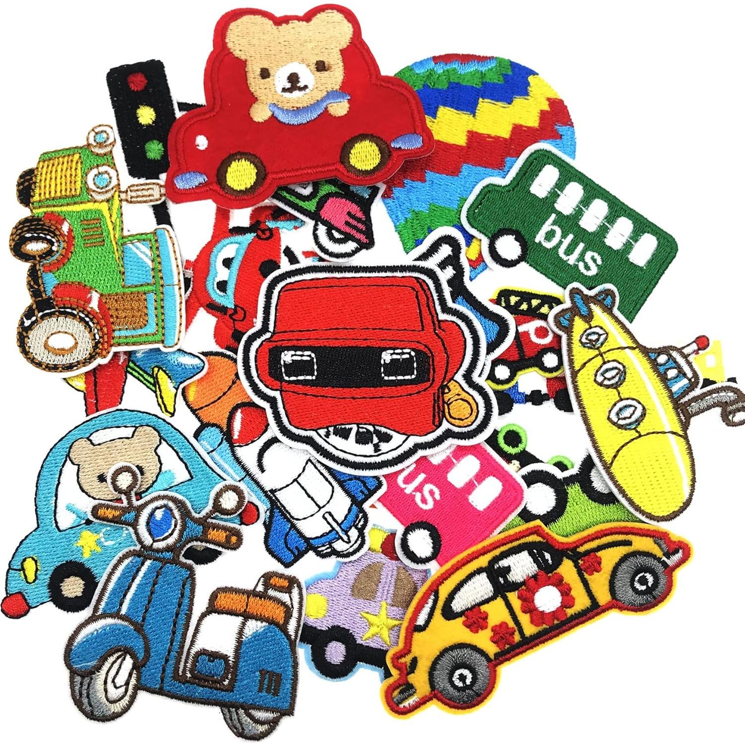 Kit de Parches de Hierro Woohome 23 PCS para Ropa y Manualidades