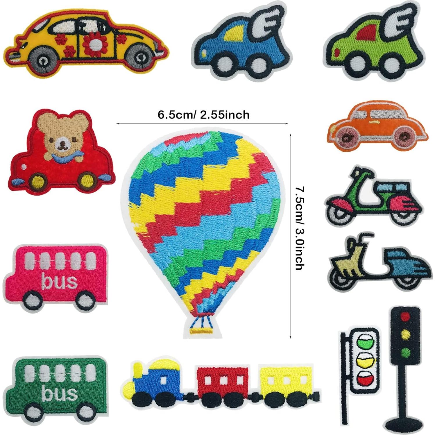 Kit de Parches de Hierro Woohome 23 PCS para Ropa y Manualidades