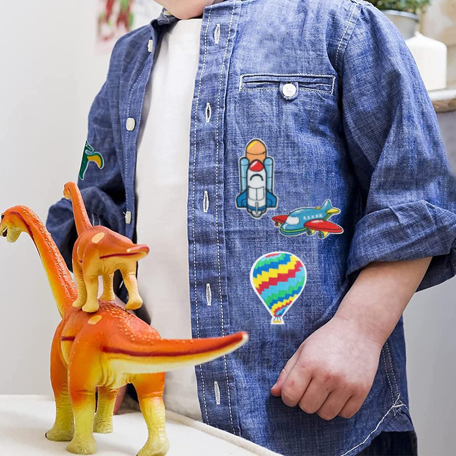 Kit de Parches de Hierro Woohome 23 PCS para Ropa y Manualidades