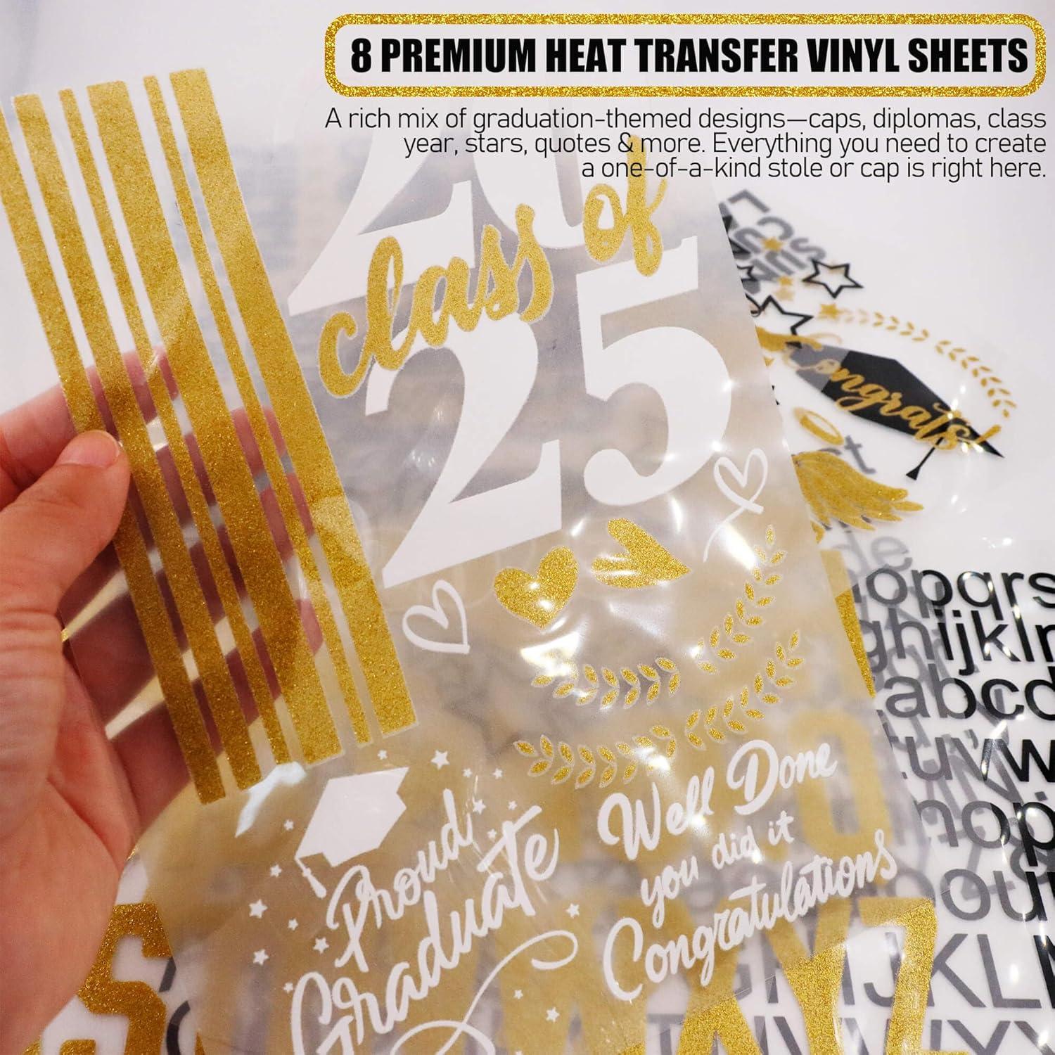 Estola de Graduación Celepaty Personalizada 2025 Vinilo HTV