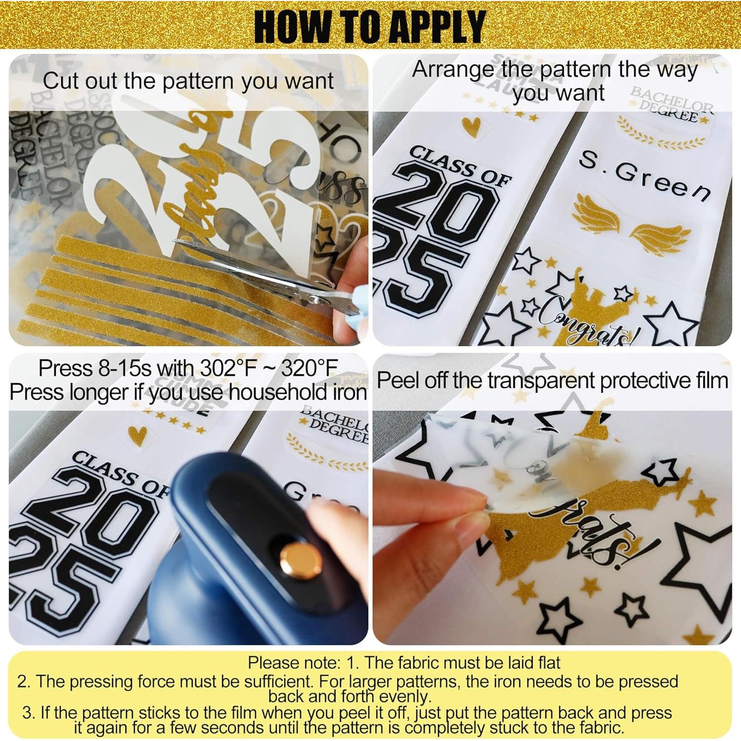 Estola de Graduación Celepaty Personalizada 2025 Vinilo HTV