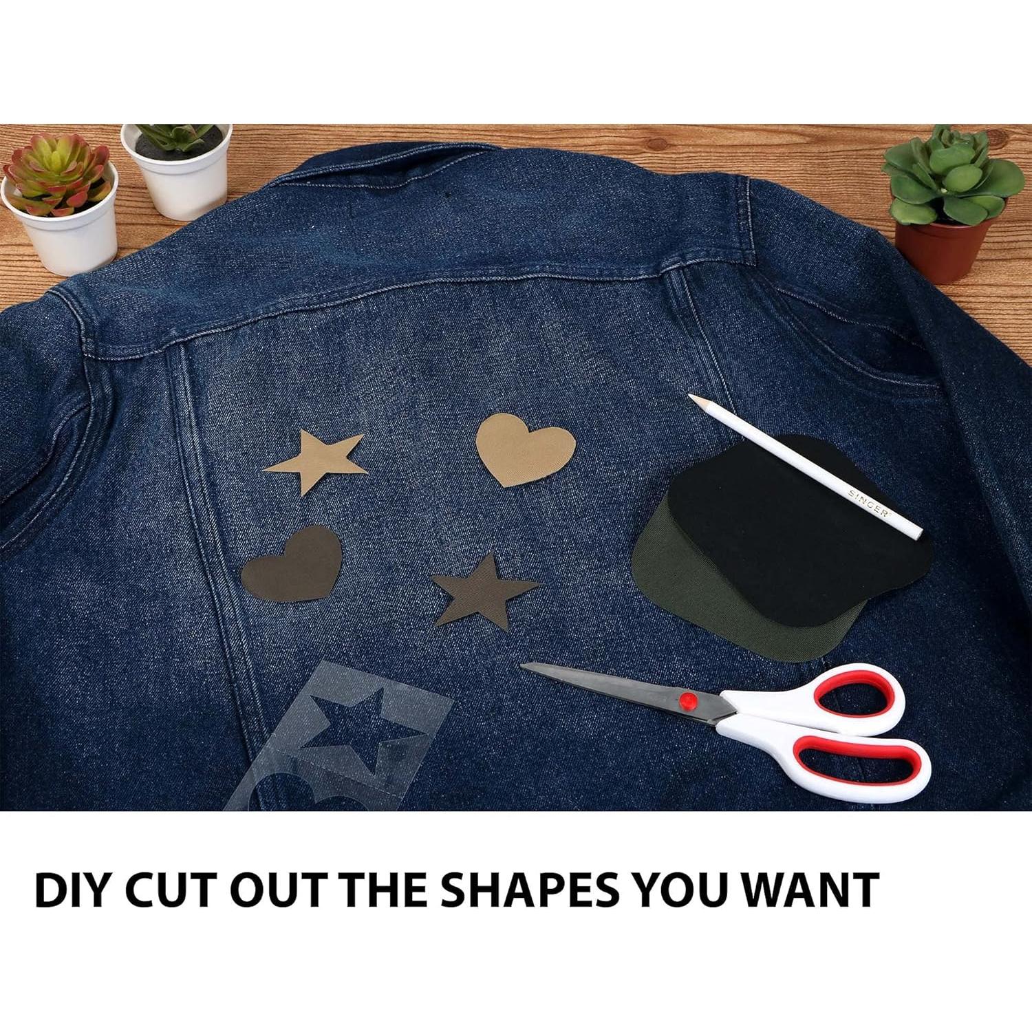 Set de 4 Parches de Tela SINGER para Planchar 12.7x12.7cm