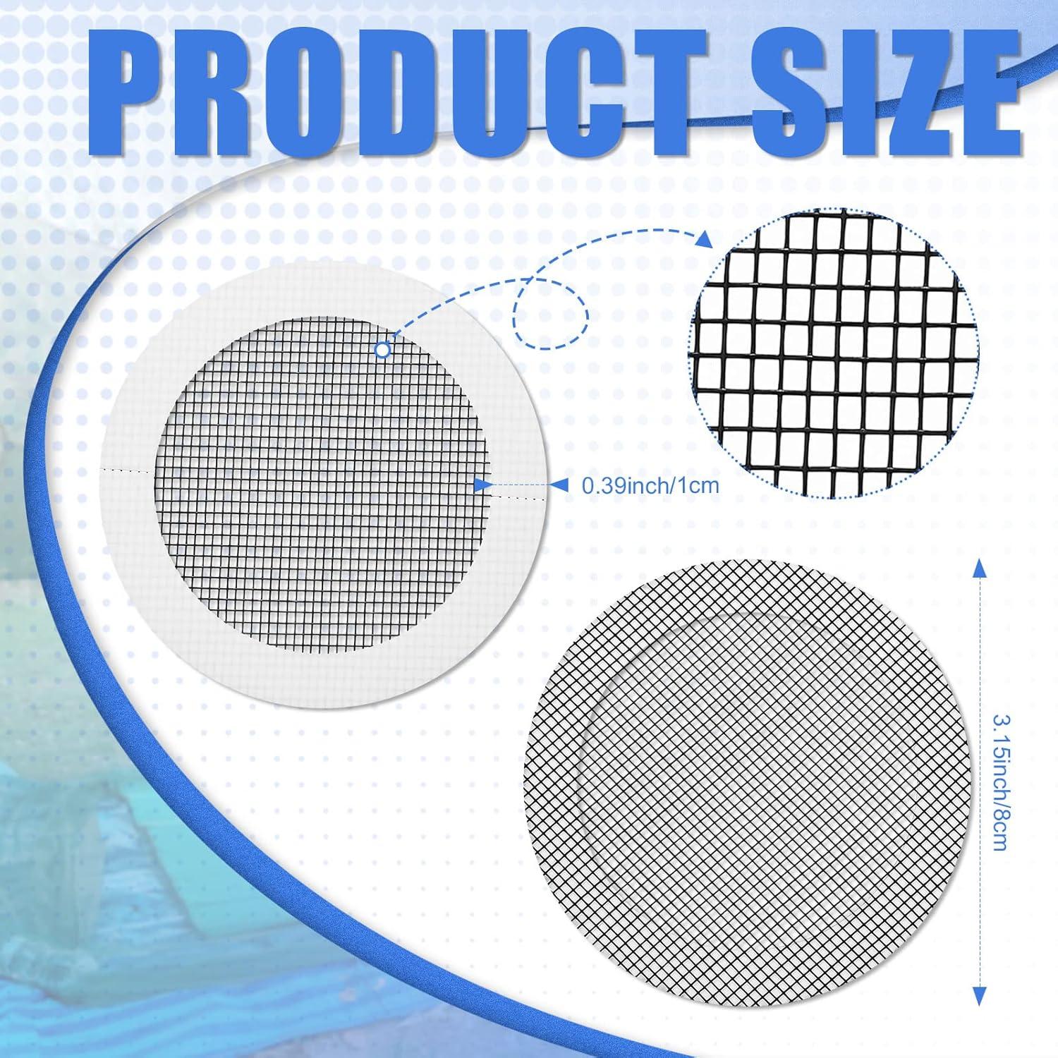 Kit de Parches de Reparación Tondiamo 20 Piezas 8 cm Negro