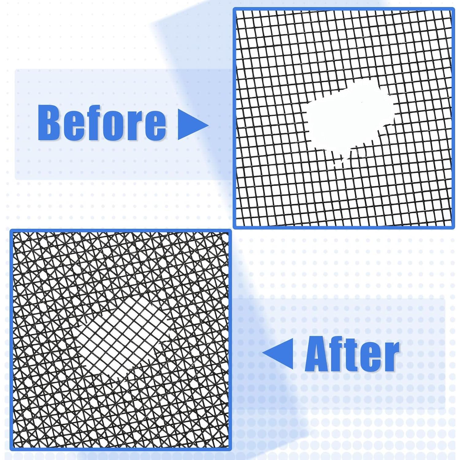 Kit de Parches de Reparación Tondiamo 20 Piezas 8 cm Negro