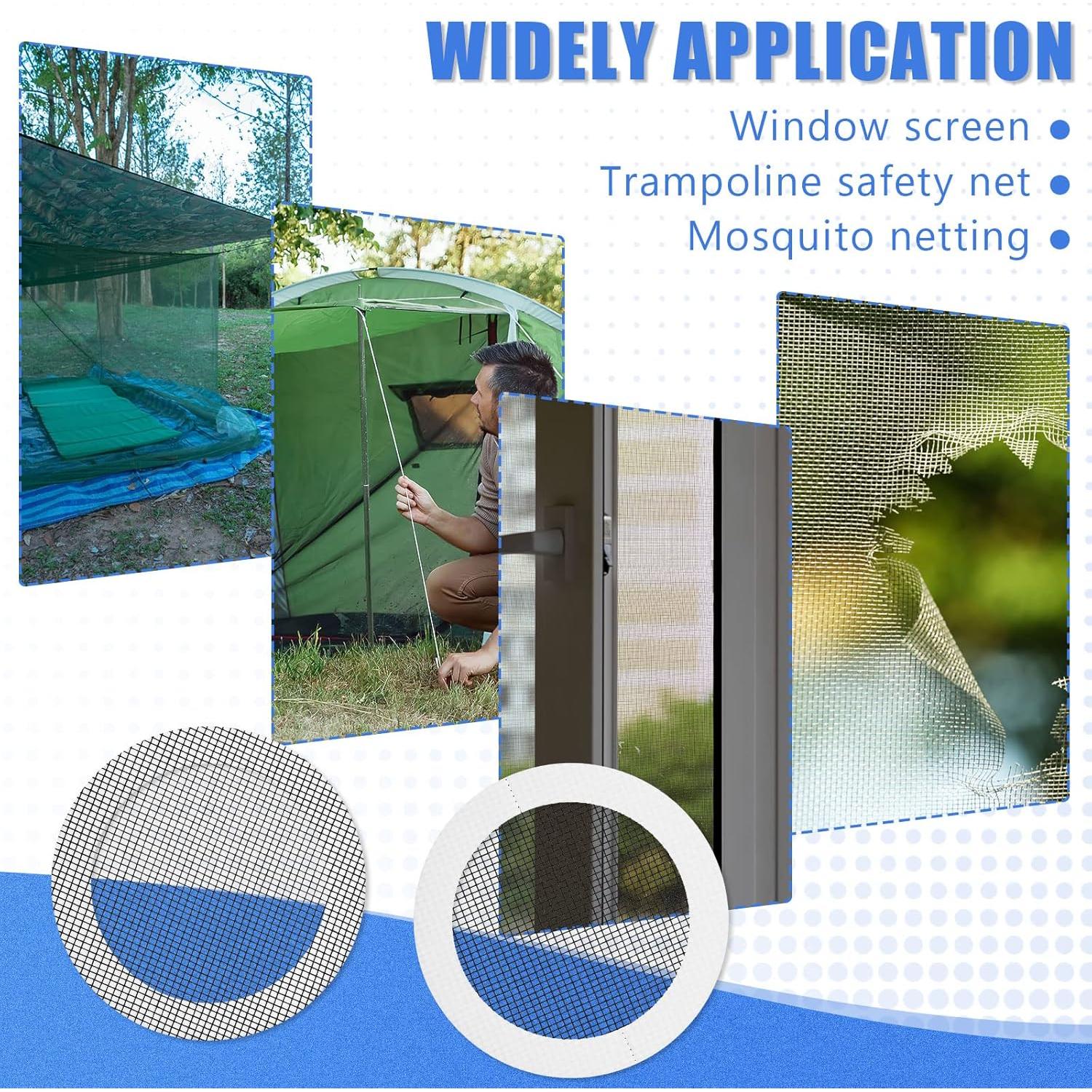 Kit de Parches de Reparación Tondiamo 20 Piezas 8 cm Negro