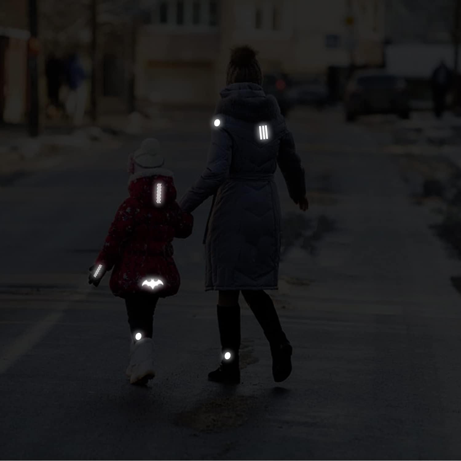 Calcomanías Reflectantes LOOM para Ropa - Impermeables y Duraderas