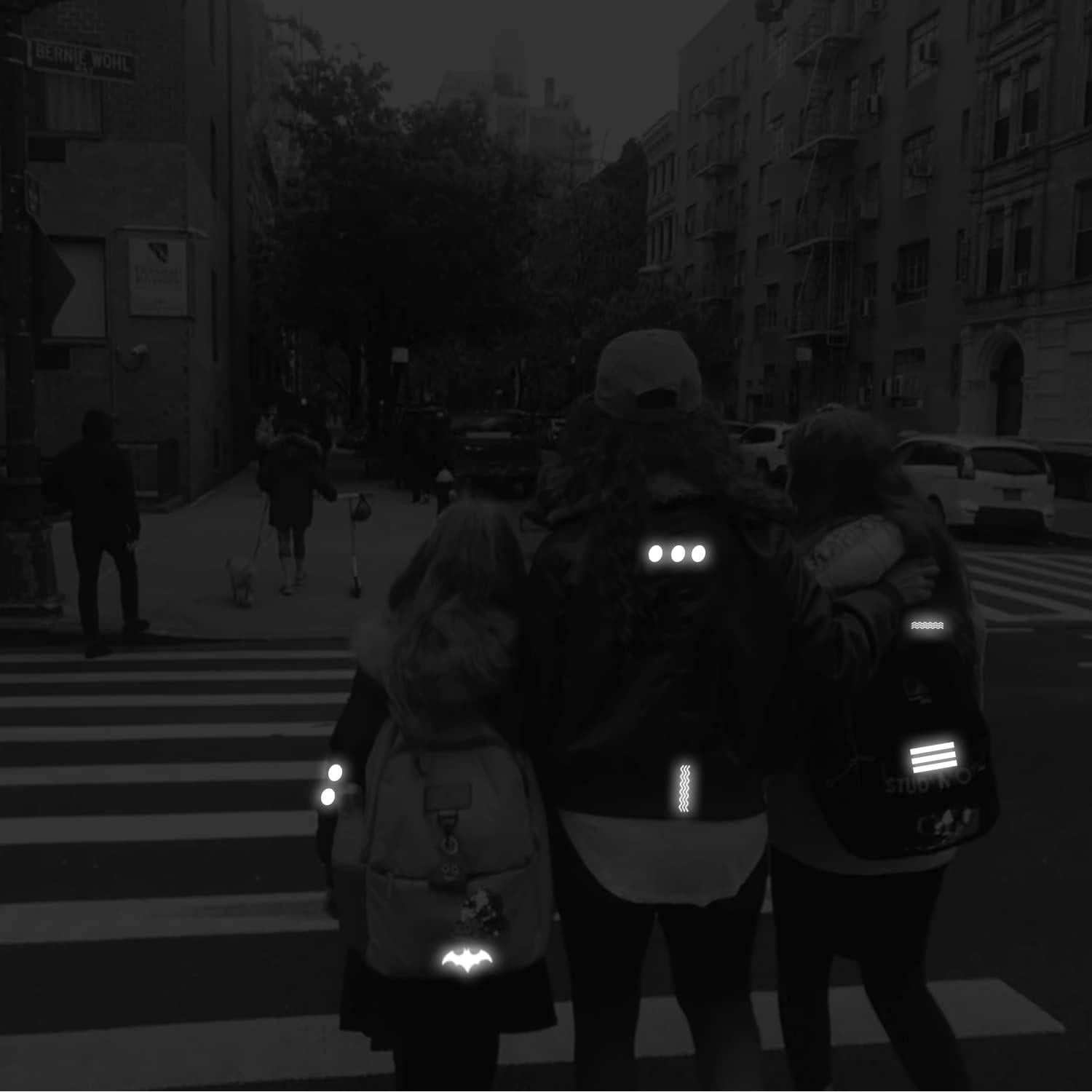 Calcomanías Reflectantes LOOM para Ropa - Impermeables y Duraderas