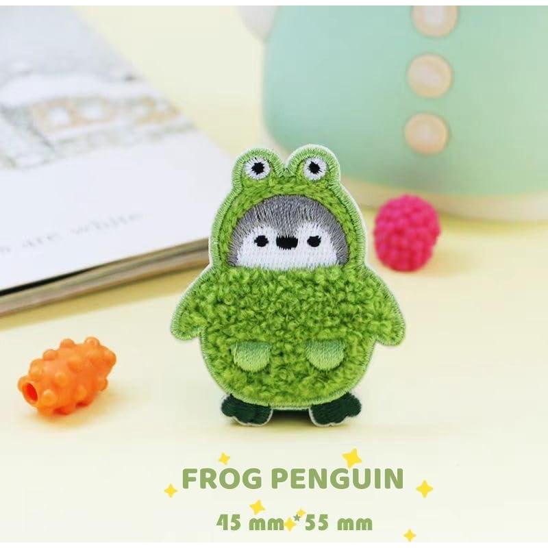 Kit de Apliques Bordados Pingüino Wmiswen 5 Pcs 6.1 cm