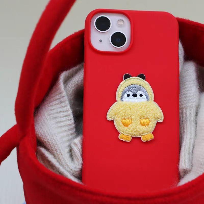 Kit de Apliques Bordados Pingüino Wmiswen 5 Pcs 6.1 cm