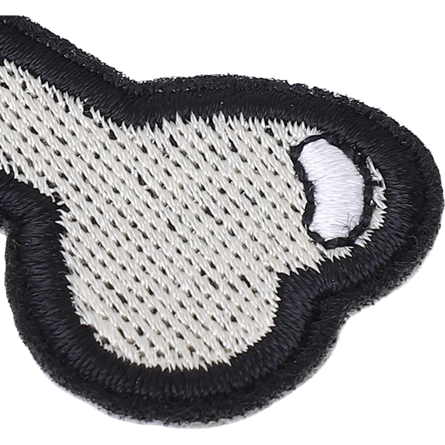 Parche de Hierro Naroote Hueso de Perro 6x2.8 cm - 6 Piezas