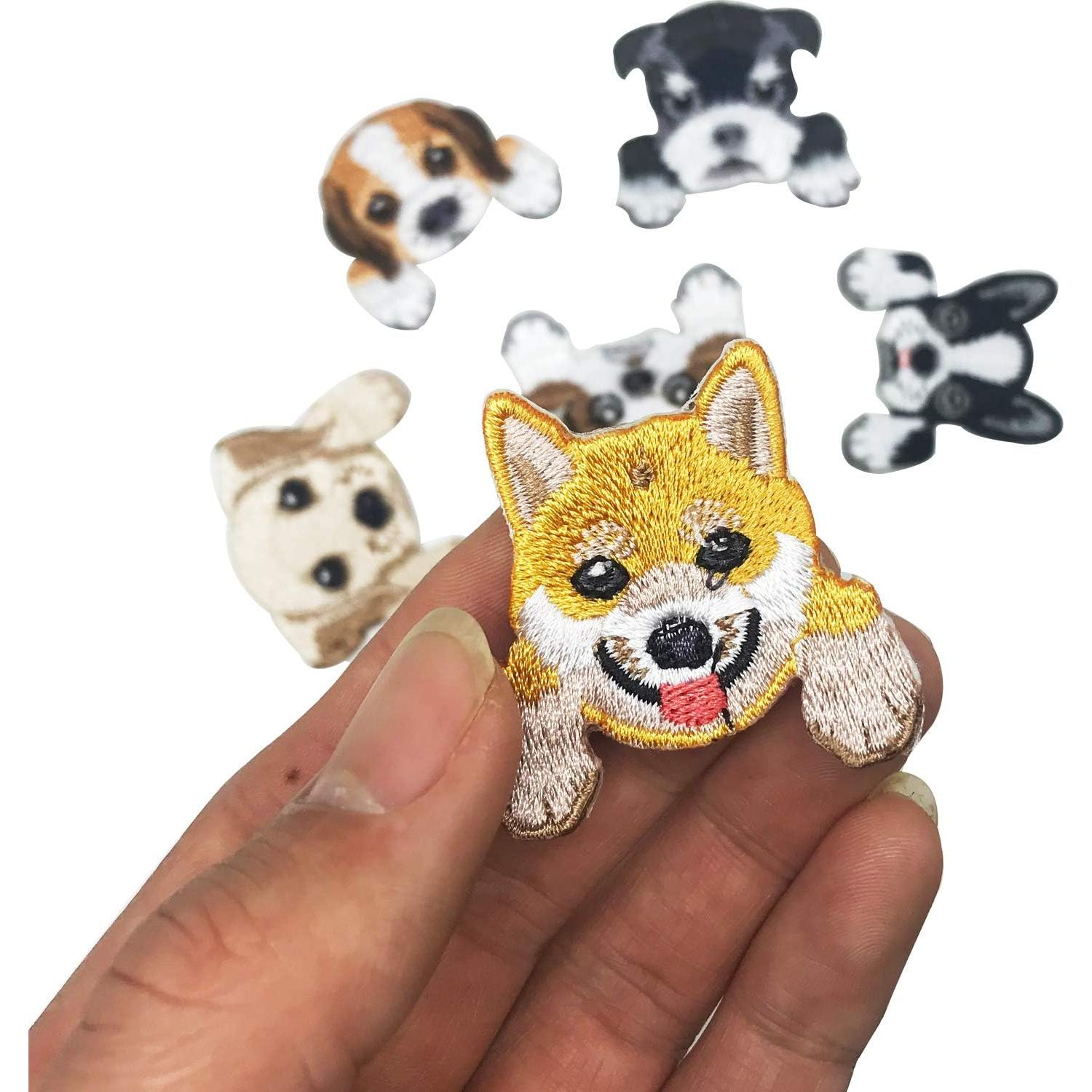 Woohome 20 Piezas Parches de Hierro Bordados para Ropa