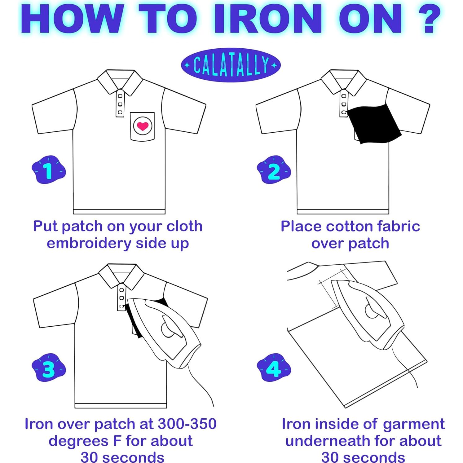 Parche CALATALLY Jesús te ama 7.6x7.6 cm Plancha o Coser