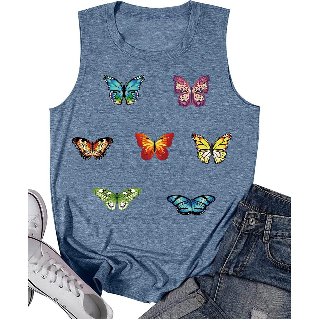 Parches de Transferencia de Calor Adonisaon 40 Pcs Flores y Mariposas