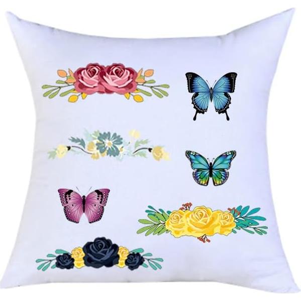 Parches de Transferencia de Calor Adonisaon 40 Pcs Flores y Mariposas