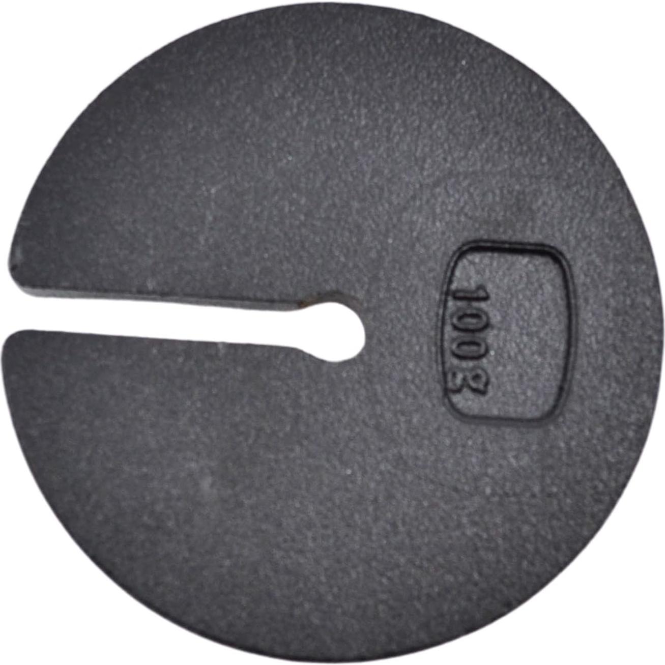 Juego de Pesas Ranuradas Eisco 1KG - 10 Piezas de Zinc