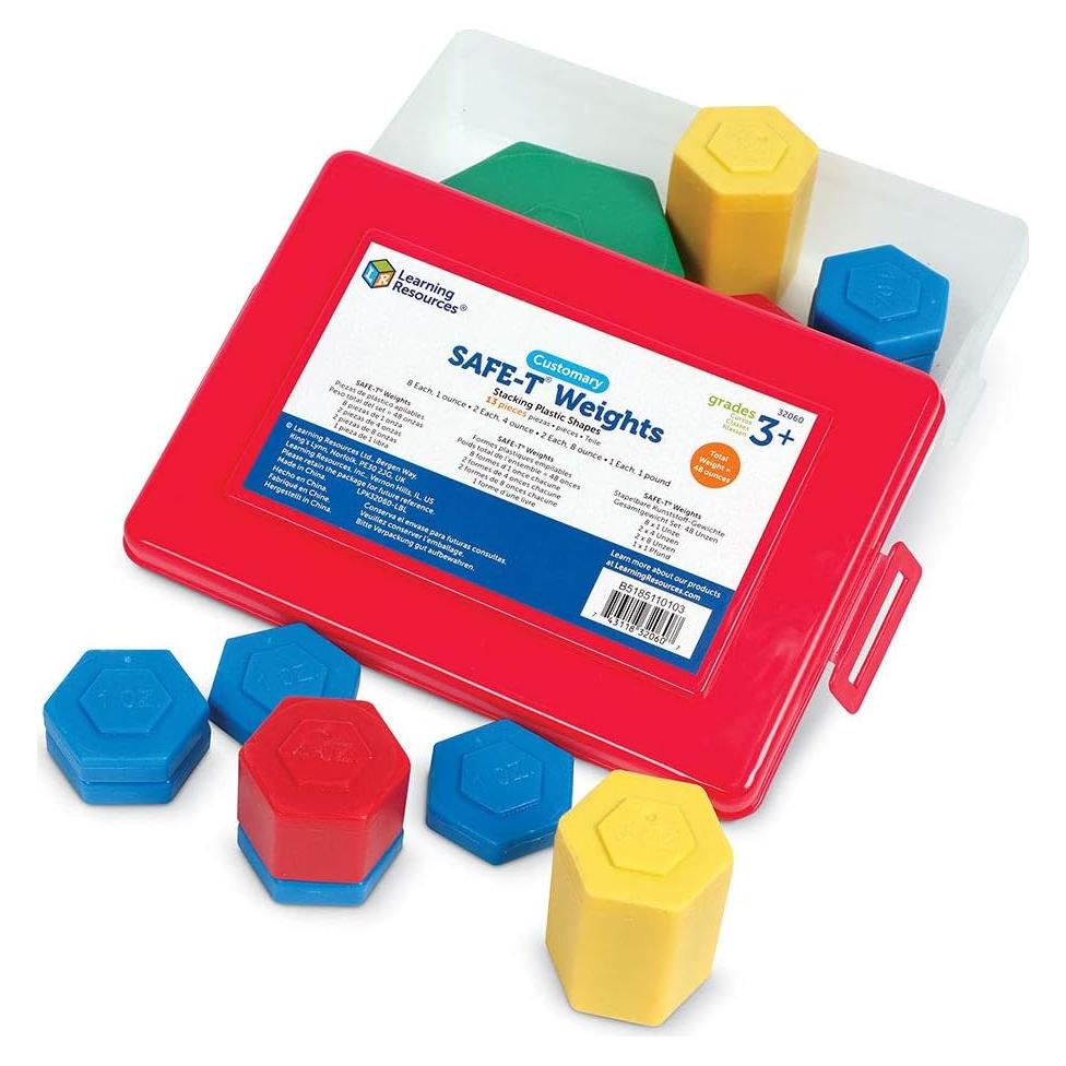 Juego de Pesas Apilables Learning Resources 13 Piezas