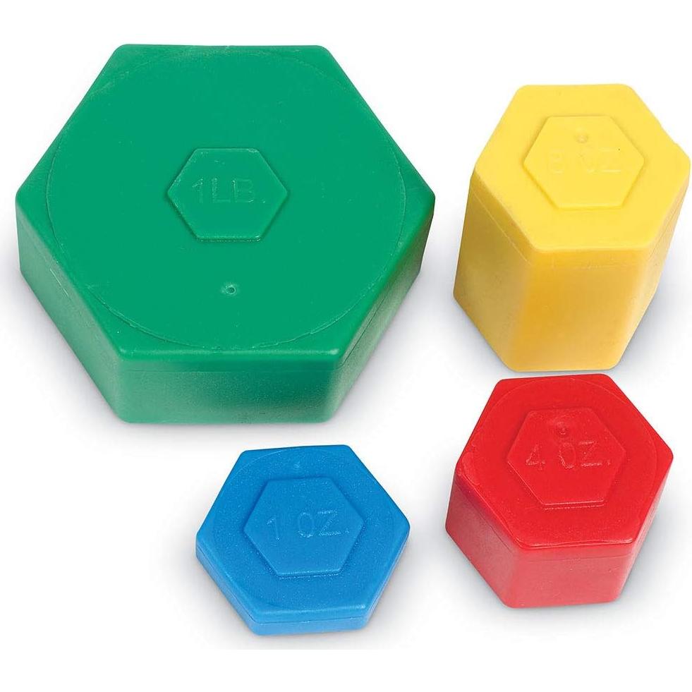 Juego de Pesas Apilables Learning Resources 13 Piezas
