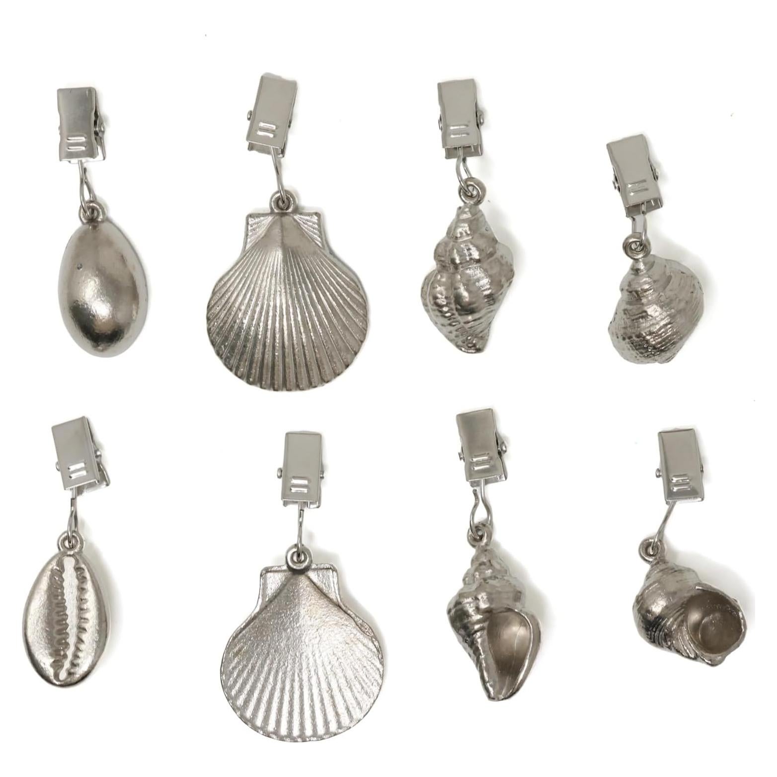Pesos de Mantel de Aleación Honbay 8PCS con Clips de Metal