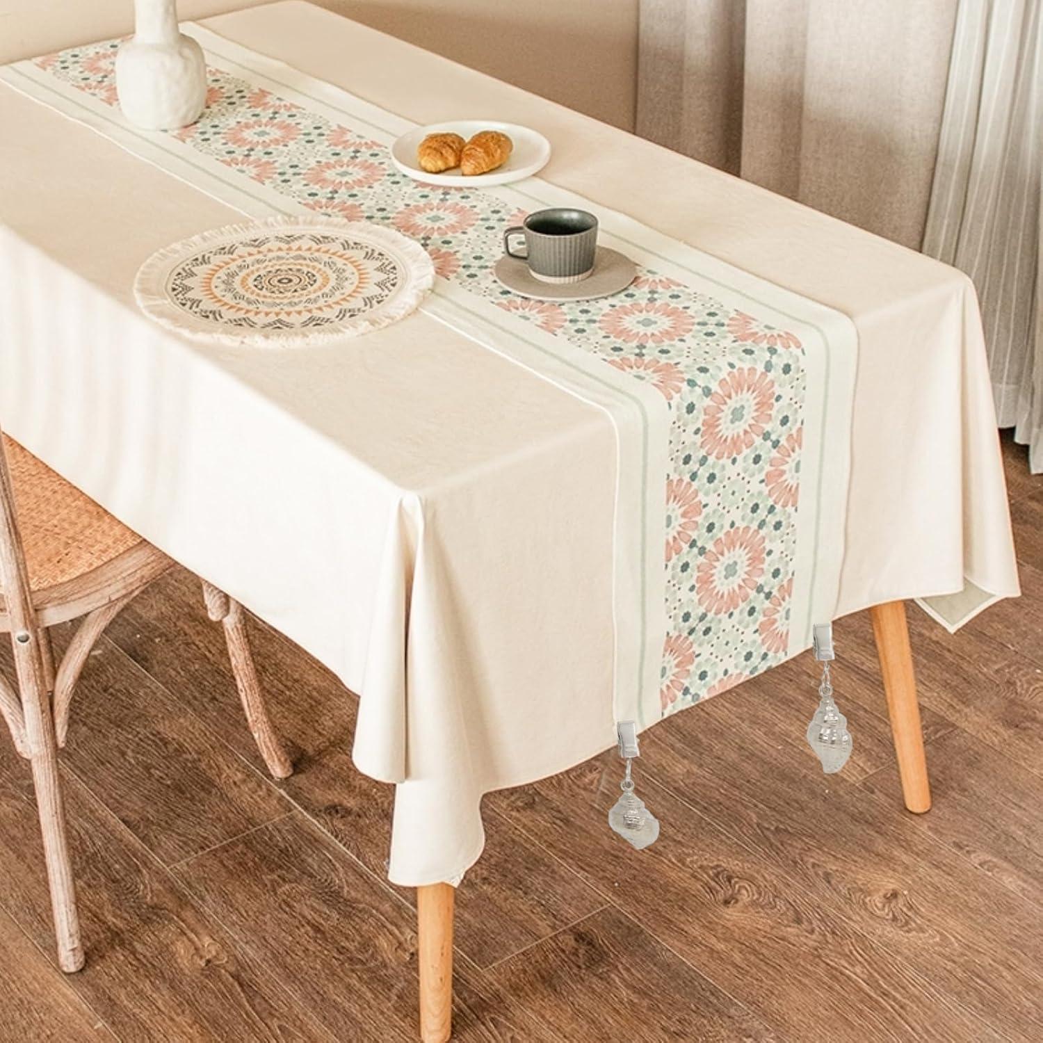 Pesos de Mantel de Aleación Honbay 8PCS con Clips de Metal