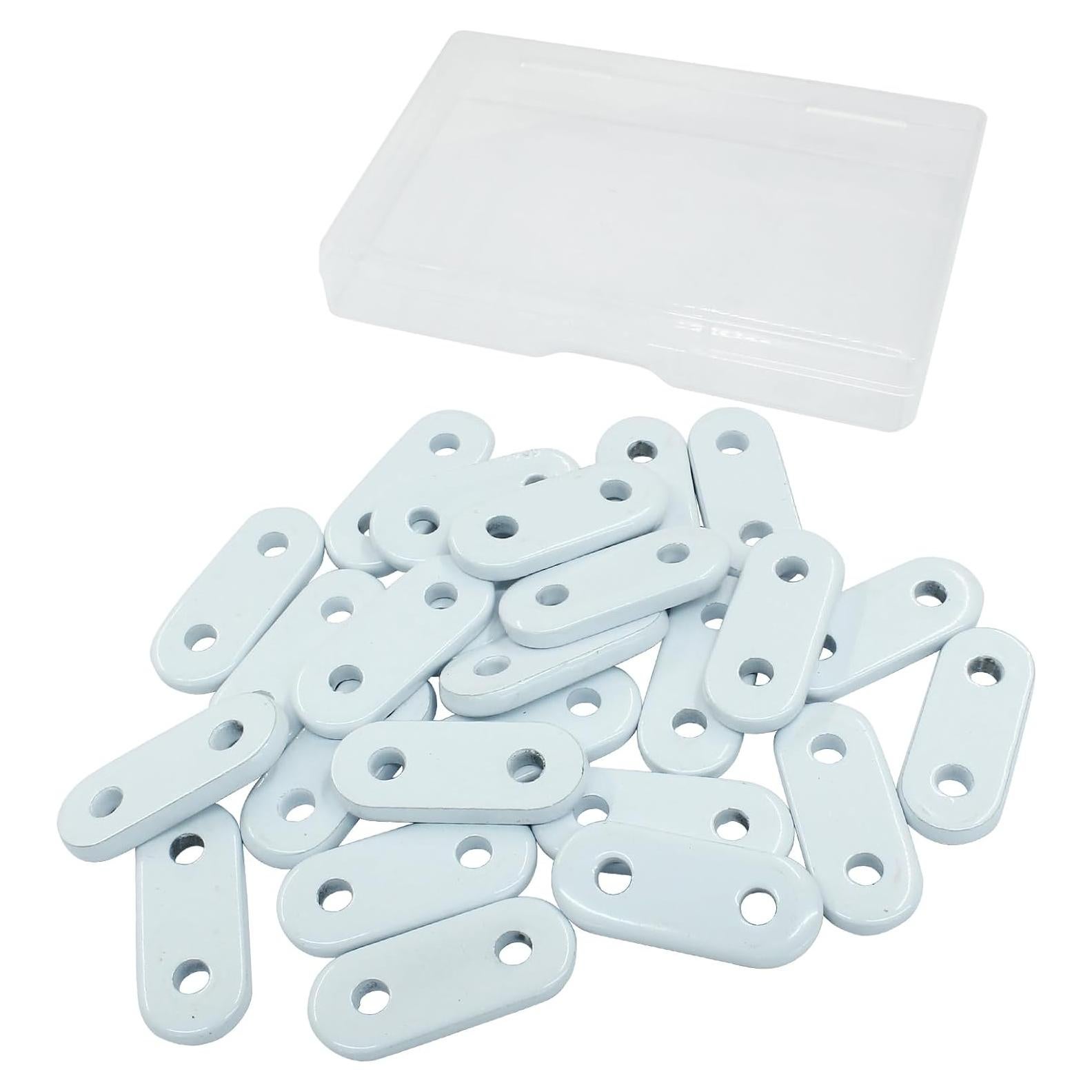 25 Pesas de Hierro para Cortinas Kemcatui 15g Estabilidad