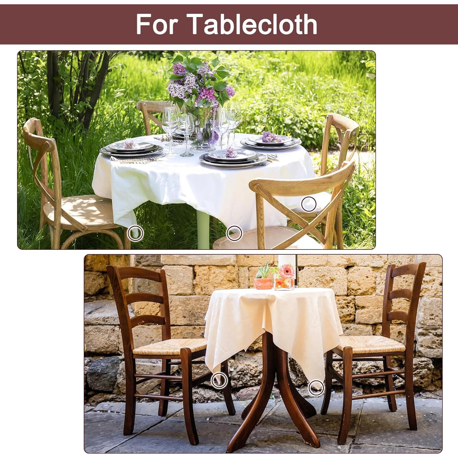 Pesas para Cortinas uxcell, Hierro Blanco, 25 Pcs, 17g