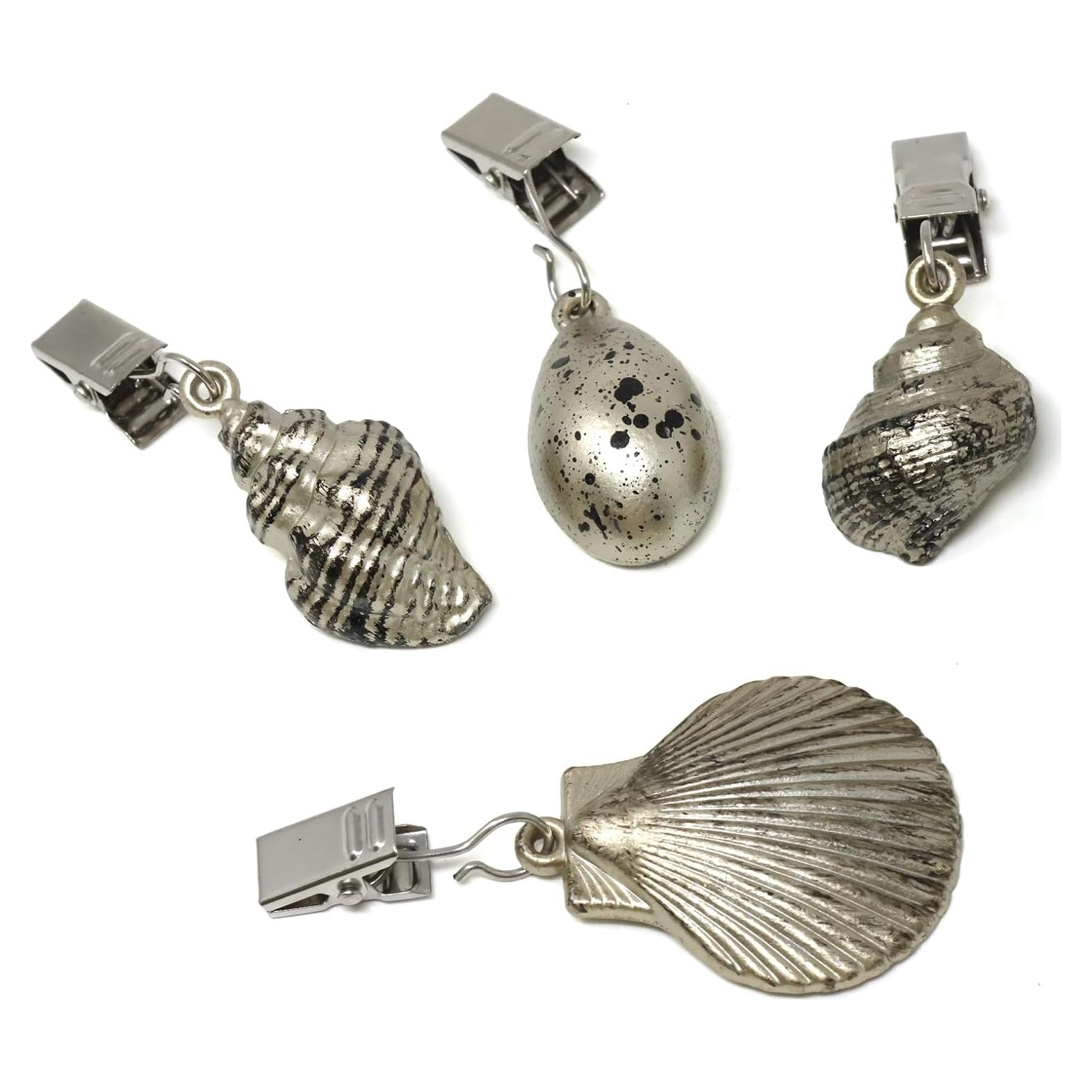 Pesas para Manteles Honbay 4 Piezas Aleación con Clips Metal