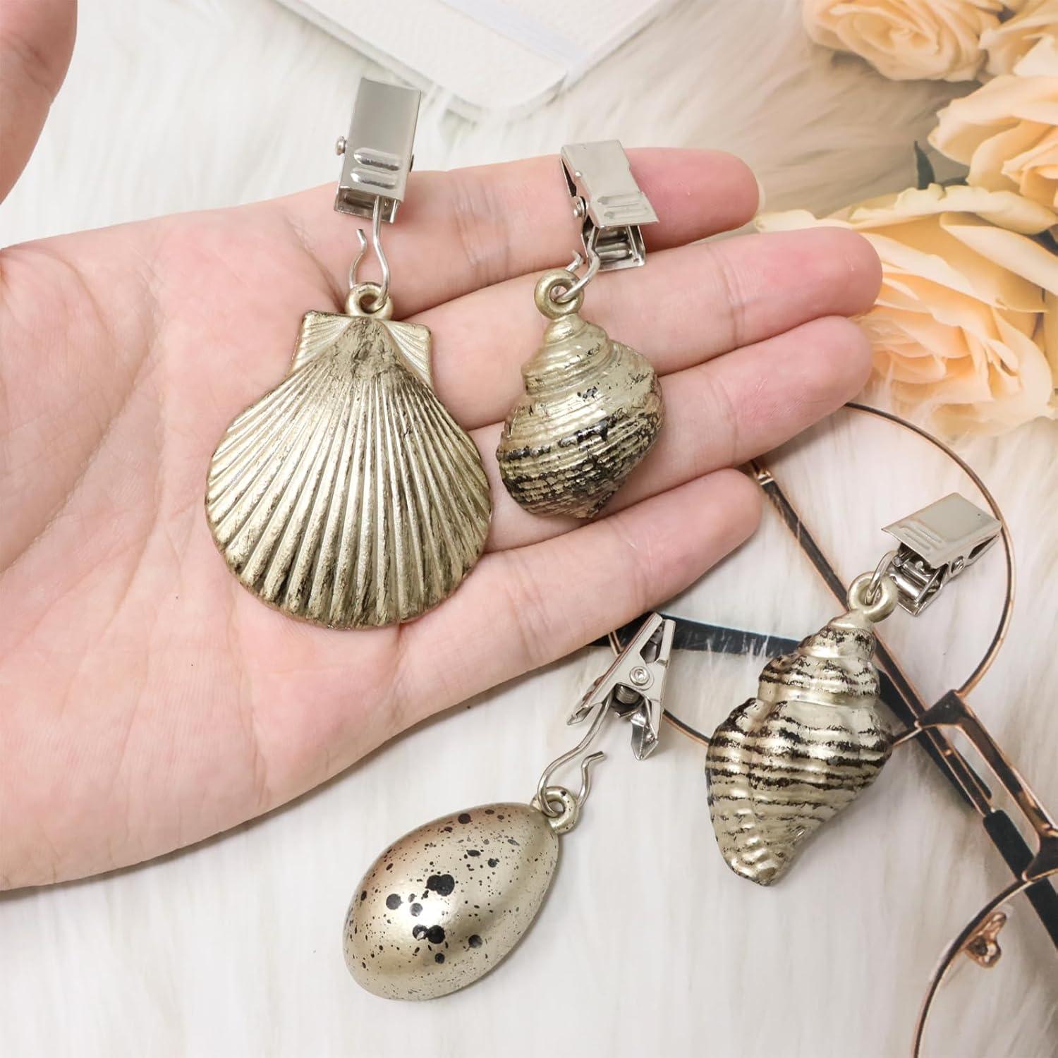 Pesas para Manteles Honbay 4 Piezas Aleación con Clips Metal