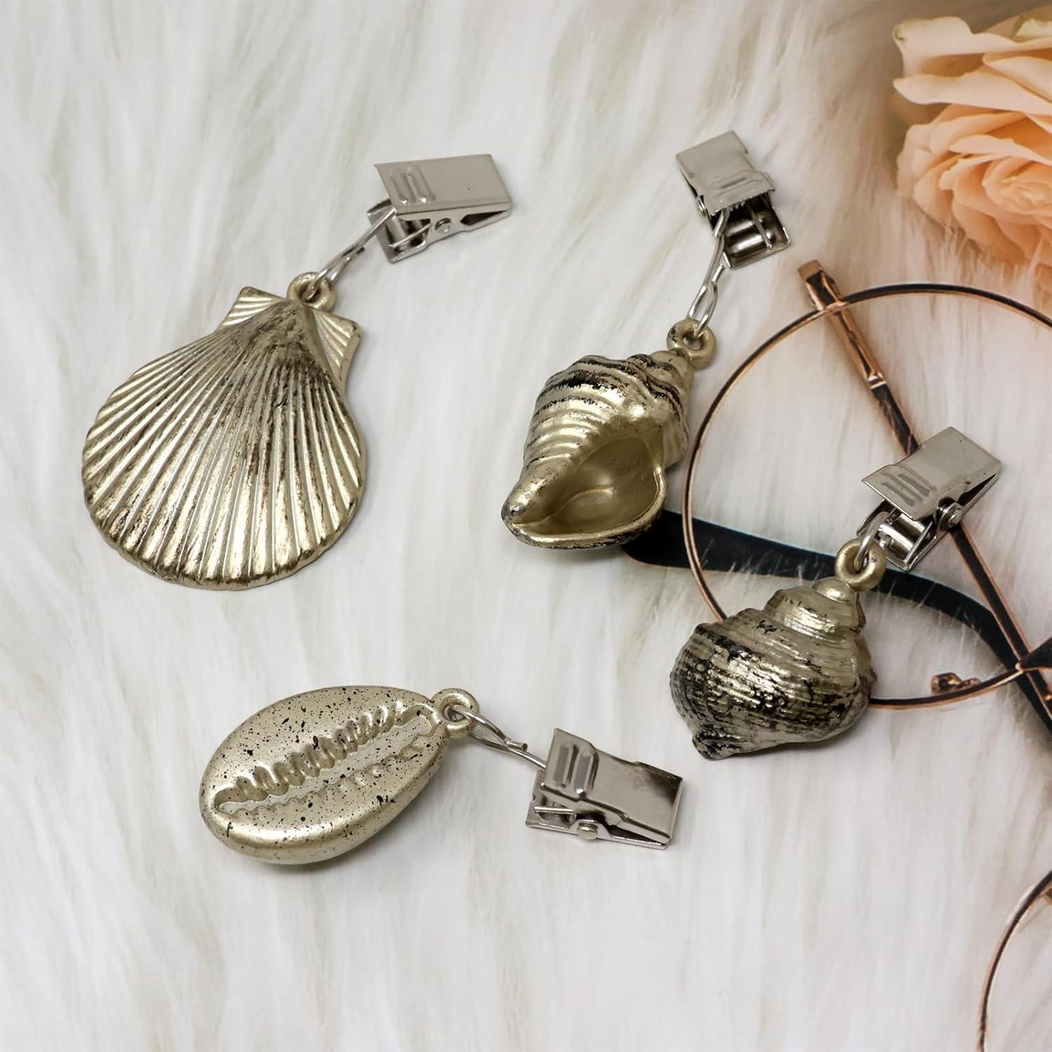 Pesas para Manteles Honbay 4 Piezas Aleación con Clips Metal