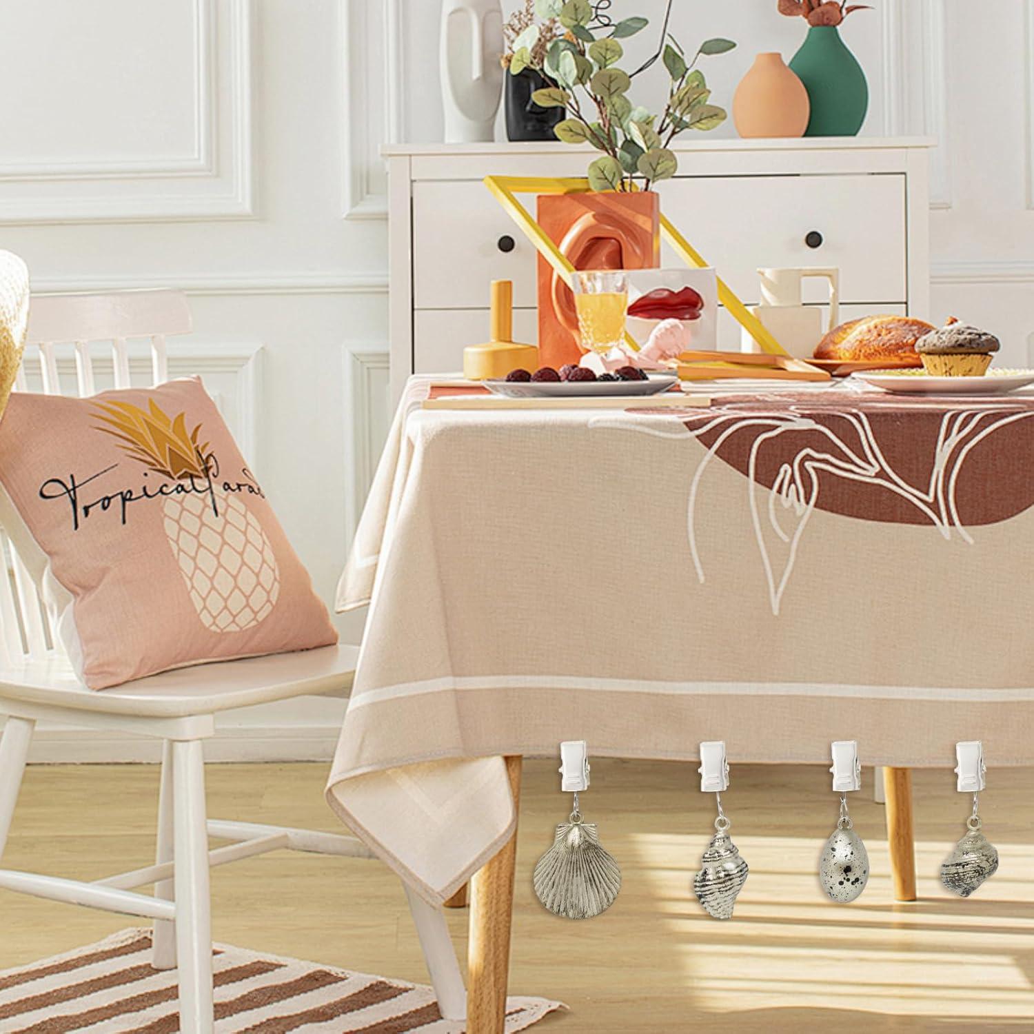 Pesas para Manteles Honbay 4 Piezas Aleación con Clips Metal