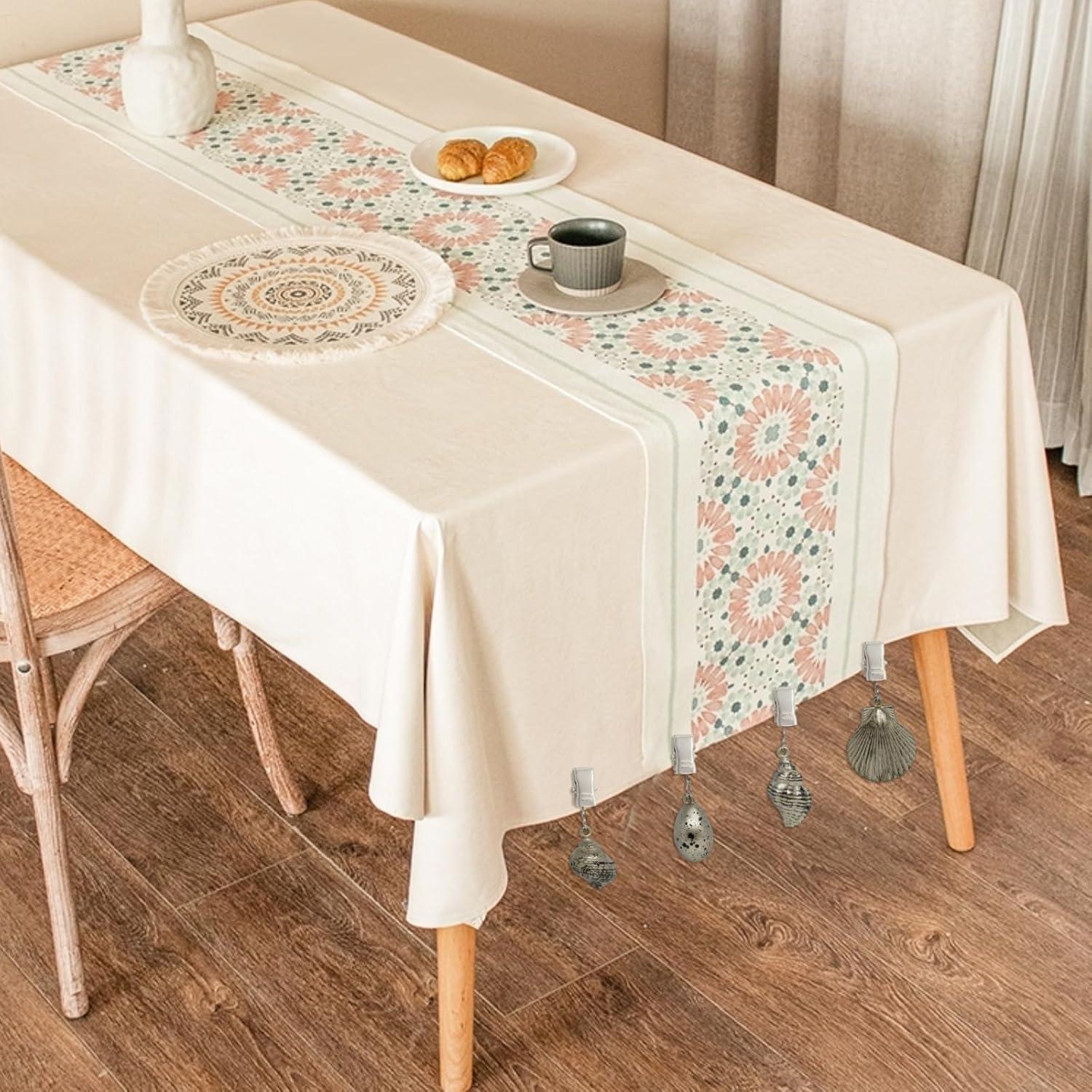 Pesas para Manteles Honbay 4 Piezas Aleación con Clips Metal