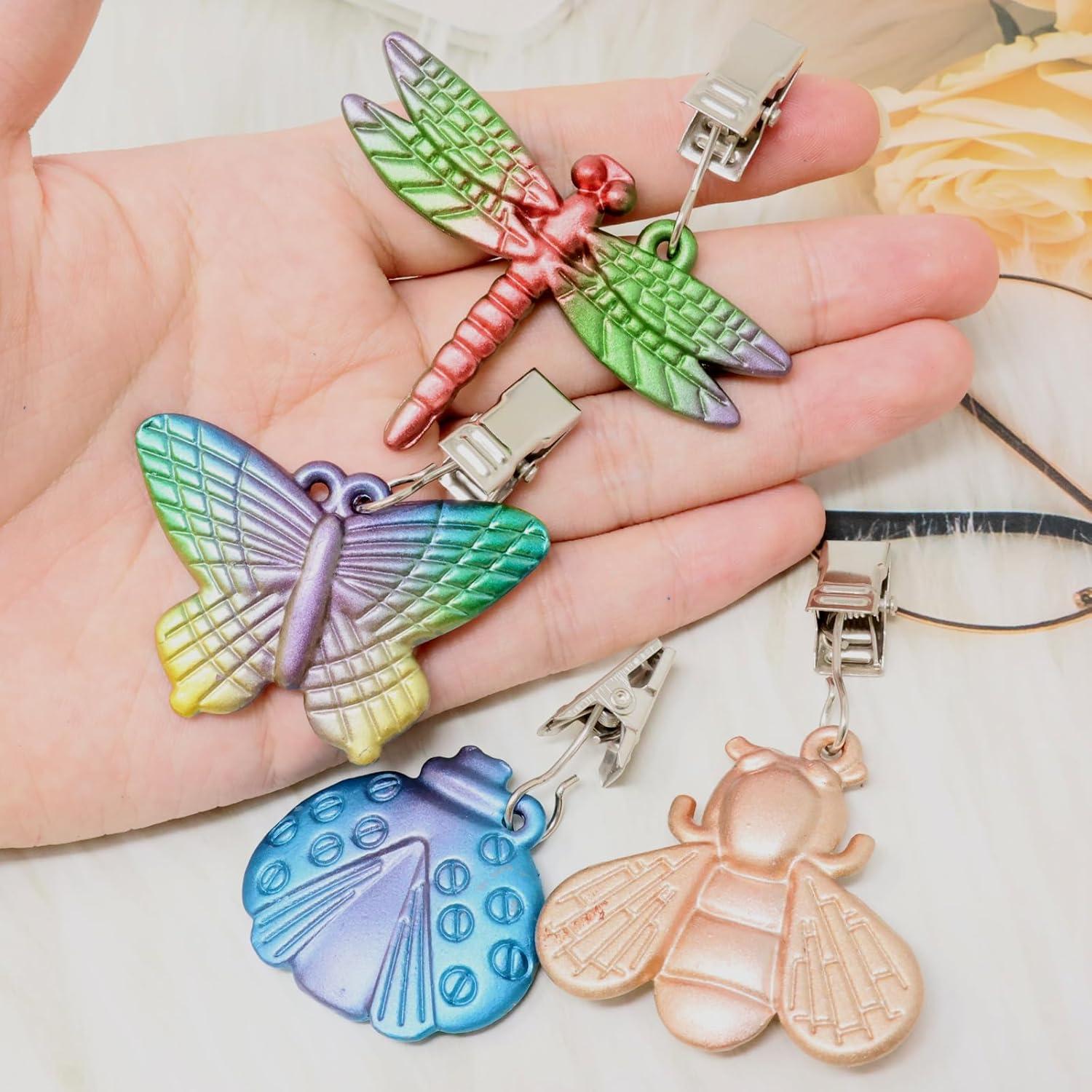 Pesas de Mantel Honbay 4PCS Aleación Animal Multicolor