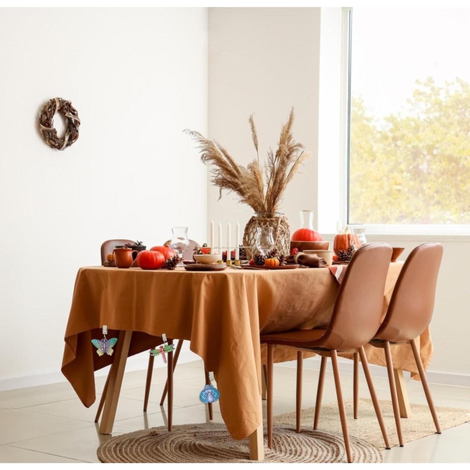 Pesas de Mantel Honbay 4PCS Aleación Animal Multicolor