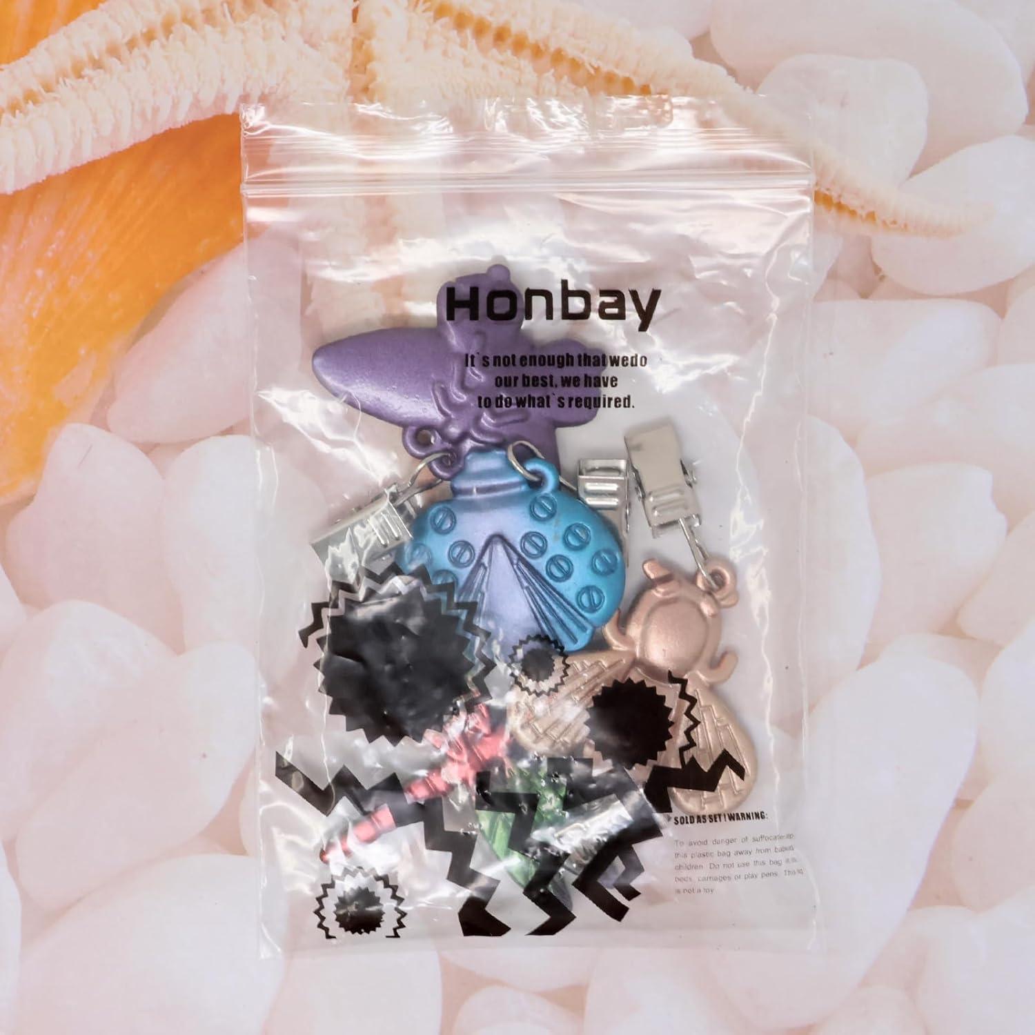 Pesas de Mantel Honbay 4PCS Aleación Animal Multicolor