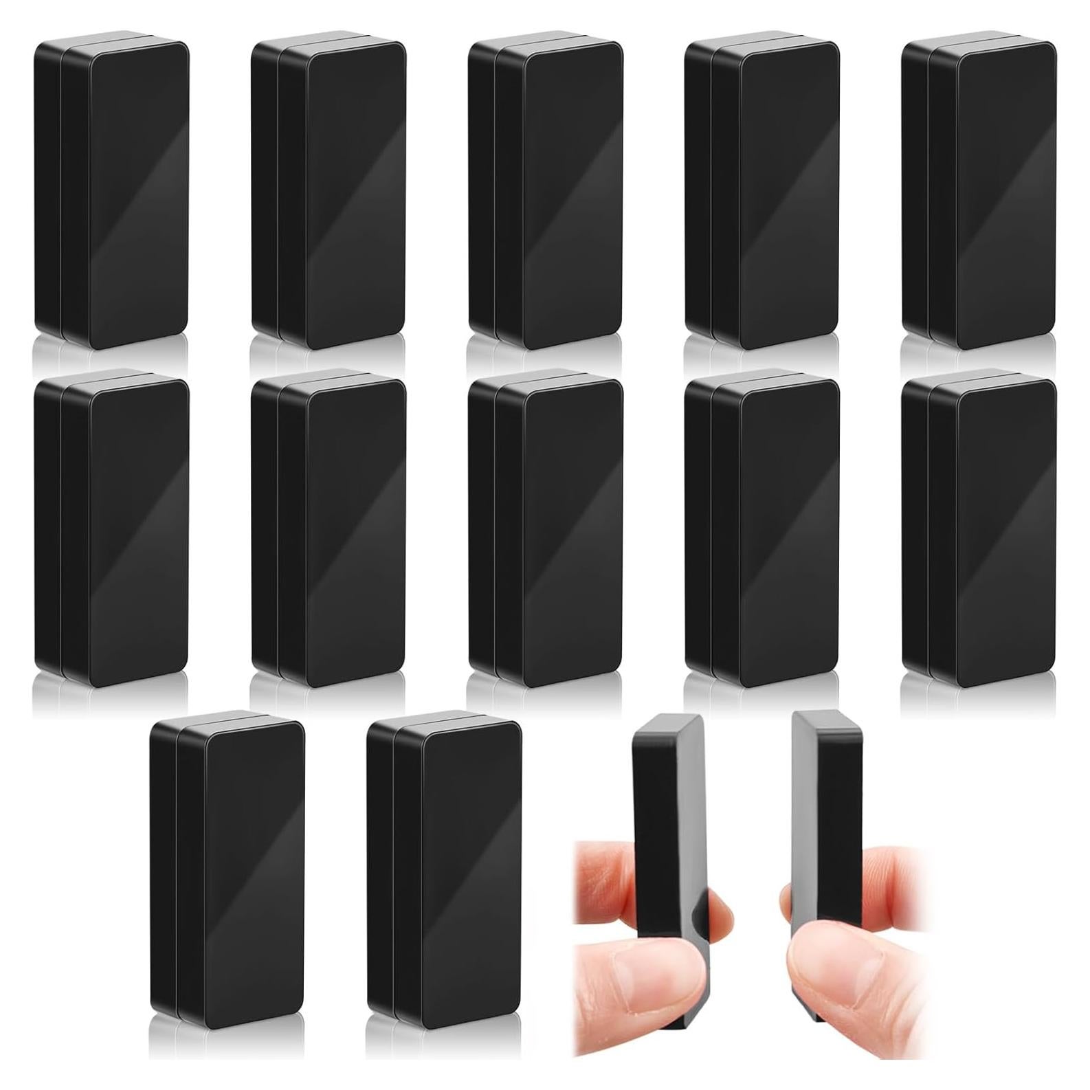 Pesas Magnéticas para Cortinas Copkim 24 Piezas Negro