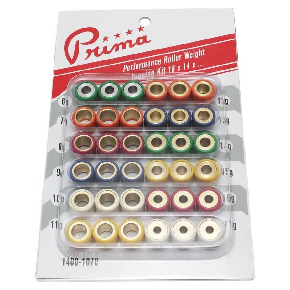 Kit de Ajuste de Peso de Rodillos Prima para BUDDY 125/150/170i