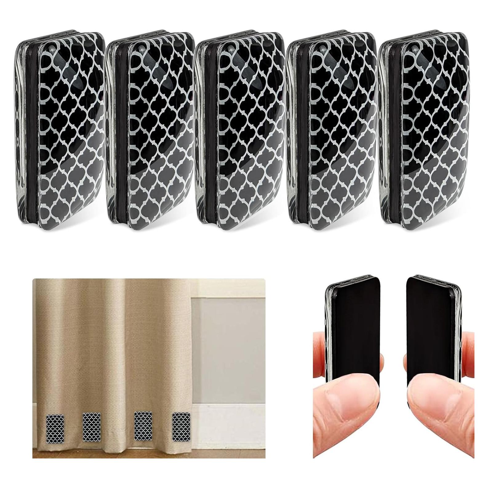 10 Pesas Magnéticas para Cortinas de Exterior HYUEKOKO