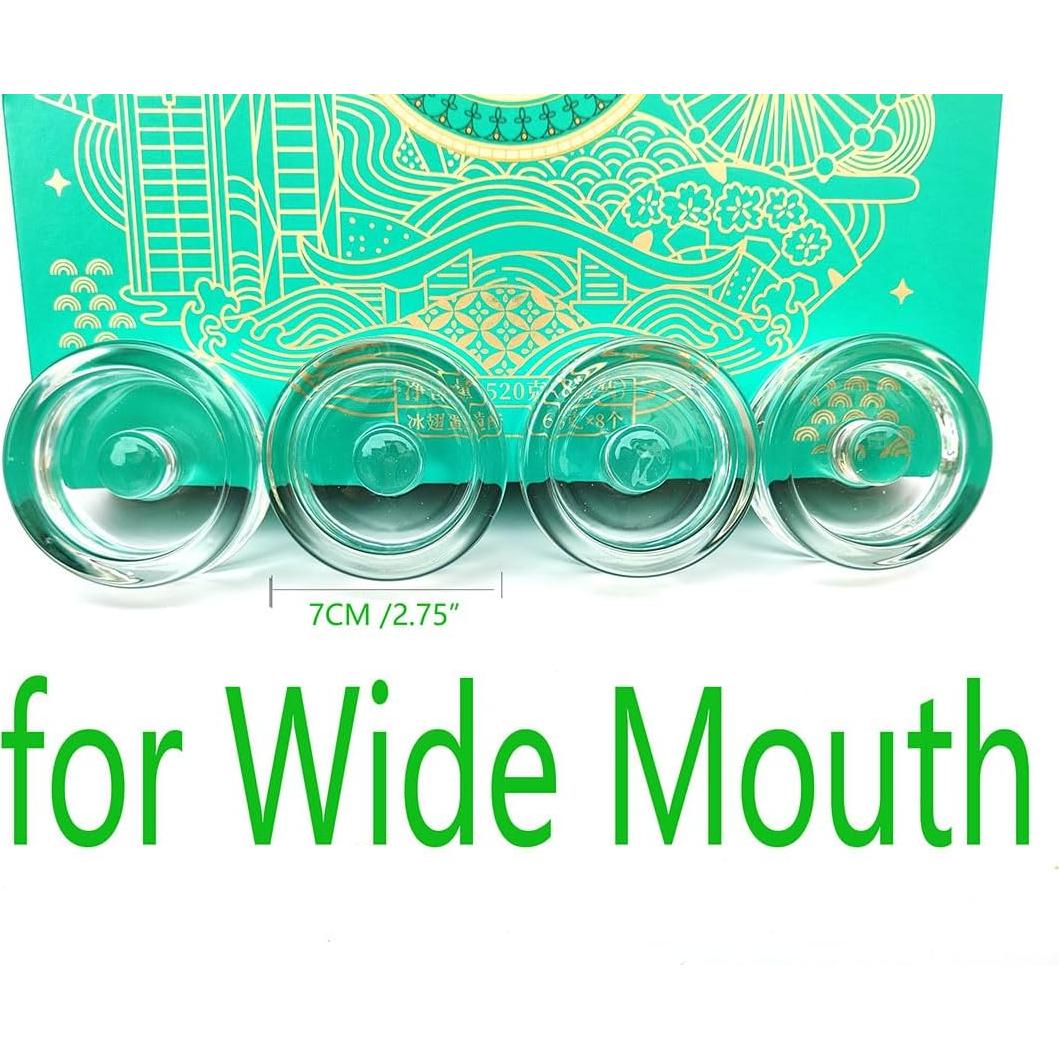 Kit de Fermentación 4 Piezas KUNNV para Tarros Mason 86mm